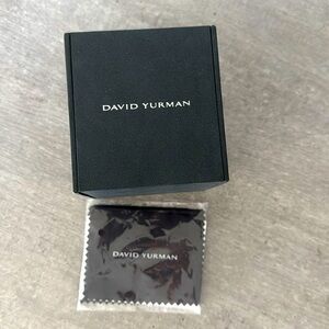 David Yurman Watch Box with brand new cleaning pad